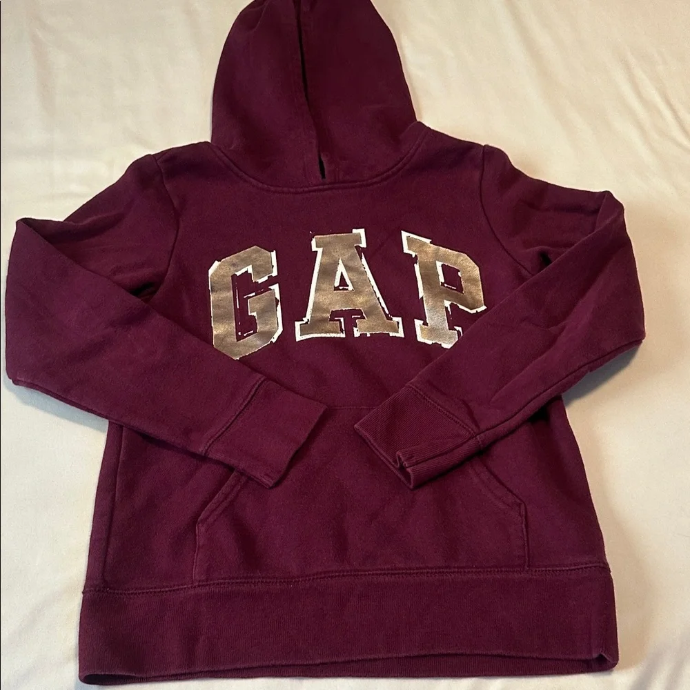 GAP Kids Burgundy Hoodie